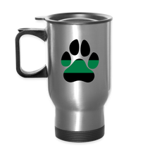 Load image into Gallery viewer, K9s Lead the Way - Military - Travel Mug - silver
