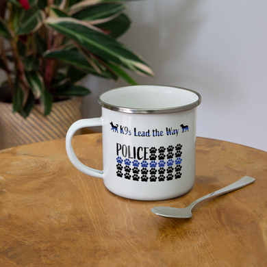 K9s Lead the Way - Police - Camper Mug - white