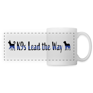 K9s Lead the Way - Police - Panoramic Mug - white