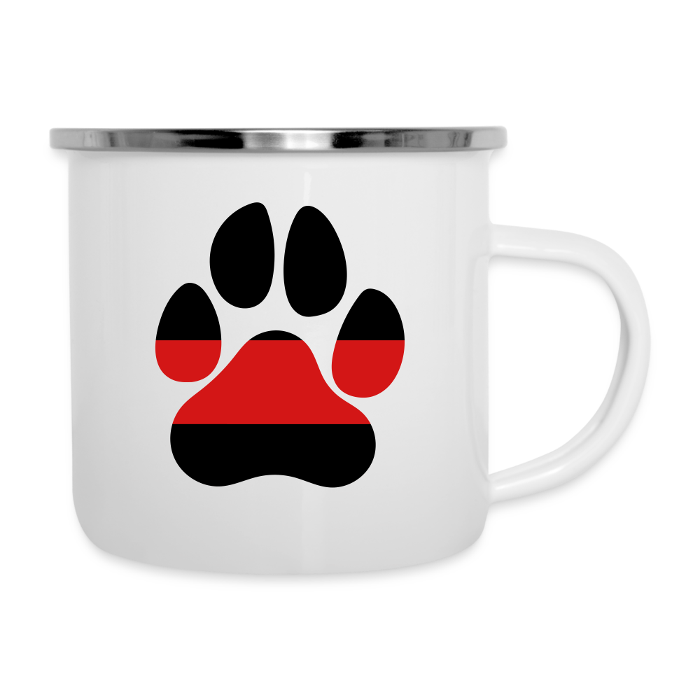 K9s Lead the Way - Fire - Camper Mug - white