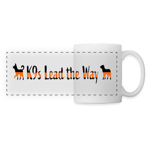 K9s Lead the Way - SAR- Panoramic Mug - white