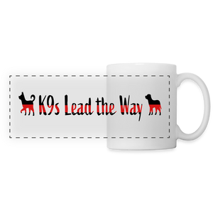 K9s Lead the Way - Fire - Panoramic Mug - white