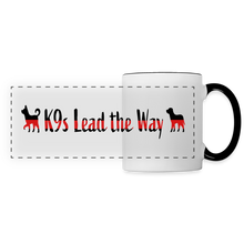 Load image into Gallery viewer, K9s Lead the Way - Fire - Panoramic Mug - white/black
