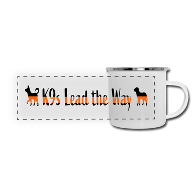 K9s Lead the Way - SAR - Camper Mug - white