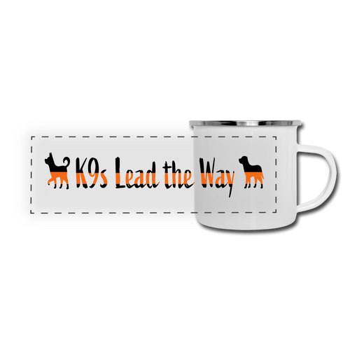 K9s Lead the Way - SAR - Camper Mug - white