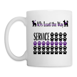 K9s Lead the Way - Service - Coffee/Tea Mug - white