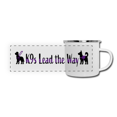 K9s Lead the Way - Service - Camper Mug - white