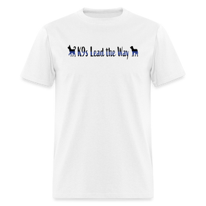 K9s Lead the Way - Police - Unisex Classic T-Shirt - white