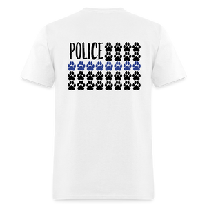 K9s Lead the Way - Police - Unisex Classic T-Shirt - white