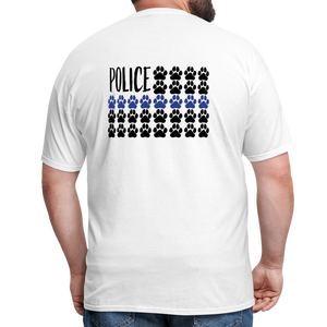 K9s Lead the Way - Police - Unisex Classic T-Shirt - white