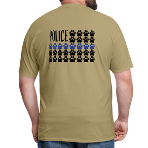 K9s Lead the Way - Police - Unisex Classic T-Shirt - khaki