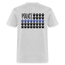 Load image into Gallery viewer, K9s Lead the Way - Police - Unisex Classic T-Shirt - heather gray
