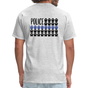 K9s Lead the Way - Police - Unisex Classic T-Shirt - heather gray