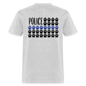 K9s Lead the Way - Police - Unisex Classic T-Shirt - heather gray