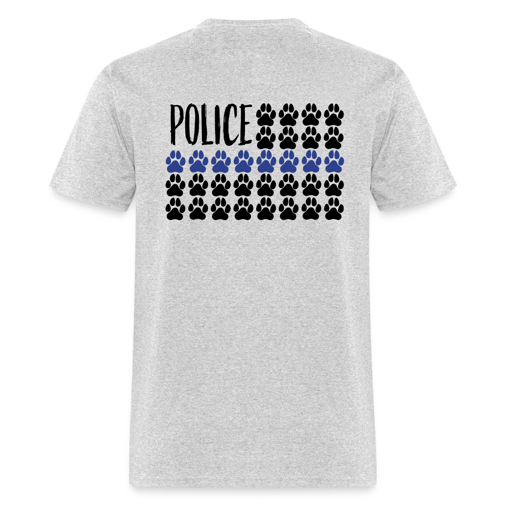 K9s Lead the Way - Police - Unisex Classic T-Shirt - heather gray