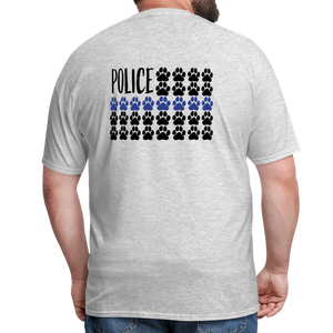 K9s Lead the Way - Police - Unisex Classic T-Shirt - heather gray