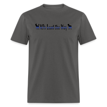 Load image into Gallery viewer, K9s Lead the Way - Police - Unisex Classic T-Shirt - charcoal
