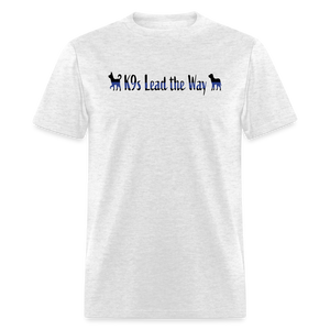 K9s Lead the Way - Police - Unisex Classic T-Shirt - light heather gray