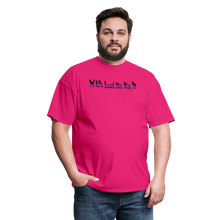 Load image into Gallery viewer, K9s Lead the Way - Police - Unisex Classic T-Shirt - fuchsia
