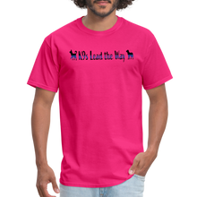 Load image into Gallery viewer, K9s Lead the Way - Police - Unisex Classic T-Shirt - fuchsia
