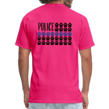 Load image into Gallery viewer, K9s Lead the Way - Police - Unisex Classic T-Shirt - fuchsia
