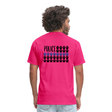 Load image into Gallery viewer, K9s Lead the Way - Police - Unisex Classic T-Shirt - fuchsia
