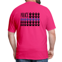 Load image into Gallery viewer, K9s Lead the Way - Police - Unisex Classic T-Shirt - fuchsia
