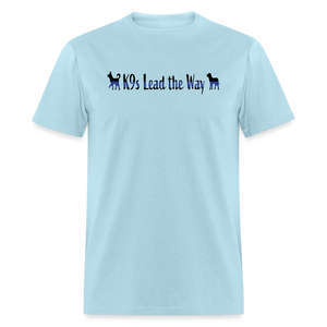 K9s Lead the Way - Police - Unisex Classic T-Shirt - powder blue