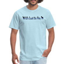 Load image into Gallery viewer, K9s Lead the Way - Police - Unisex Classic T-Shirt - powder blue
