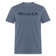 Load image into Gallery viewer, K9s Lead the Way - Police - Unisex Classic T-Shirt - denim
