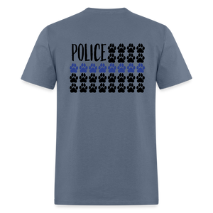 K9s Lead the Way - Police - Unisex Classic T-Shirt - denim