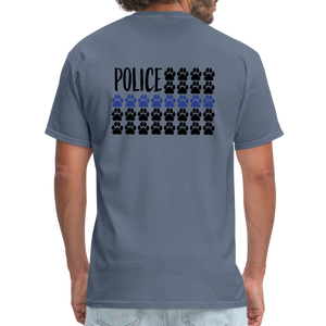 K9s Lead the Way - Police - Unisex Classic T-Shirt - denim