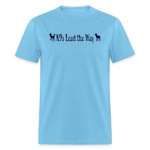 K9s Lead the Way - Police - Unisex Classic T-Shirt - aquatic blue