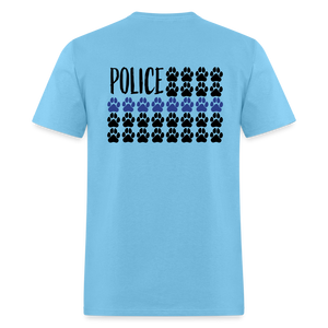 K9s Lead the Way - Police - Unisex Classic T-Shirt - aquatic blue