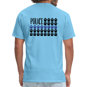 K9s Lead the Way - Police - Unisex Classic T-Shirt - aquatic blue