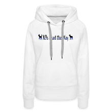 Load image into Gallery viewer, K9s Lead the Way - Police - Women’s Premium Hoodie - white
