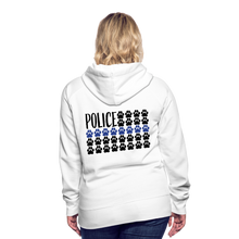 Load image into Gallery viewer, K9s Lead the Way - Police - Women’s Premium Hoodie - white
