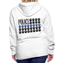 Load image into Gallery viewer, K9s Lead the Way - Police - Women’s Premium Hoodie - white
