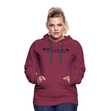 Load image into Gallery viewer, K9s Lead the Way - Police - Women’s Premium Hoodie - burgundy
