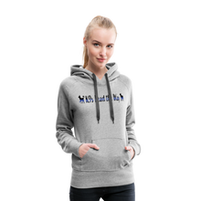 Load image into Gallery viewer, K9s Lead the Way - Police - Women’s Premium Hoodie - heather grey
