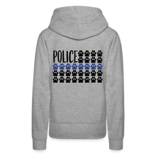 Load image into Gallery viewer, K9s Lead the Way - Police - Women’s Premium Hoodie - heather grey
