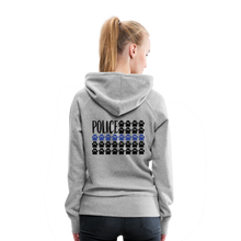 Load image into Gallery viewer, K9s Lead the Way - Police - Women’s Premium Hoodie - heather grey
