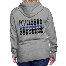 Load image into Gallery viewer, K9s Lead the Way - Police - Women’s Premium Hoodie - heather grey
