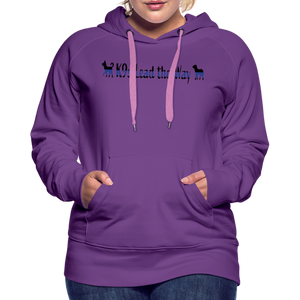 K9s Lead the Way - Police - Women’s Premium Hoodie - purple