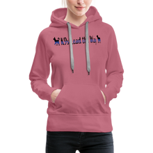 Load image into Gallery viewer, K9s Lead the Way - Police - Women’s Premium Hoodie - mauve
