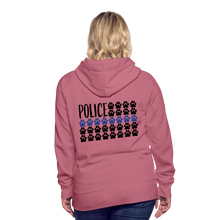 Load image into Gallery viewer, K9s Lead the Way - Police - Women’s Premium Hoodie - mauve
