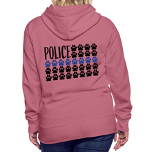 Load image into Gallery viewer, K9s Lead the Way - Police - Women’s Premium Hoodie - mauve
