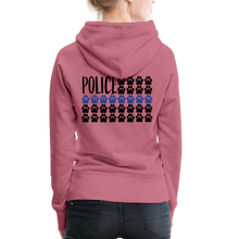 Load image into Gallery viewer, K9s Lead the Way - Police - Women’s Premium Hoodie - mauve
