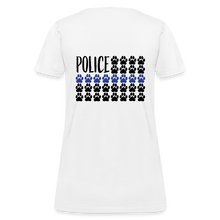 Load image into Gallery viewer, K9s Lead the Way - Police - Women&#39;s T-Shirt - white
