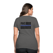 Load image into Gallery viewer, K9s Lead the Way - Police - Women&#39;s T-Shirt - charcoal
